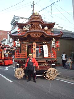 松本町の山車